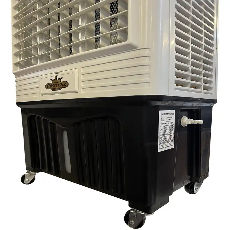 کولر سلولوزی آکماز مدل 34000 مخزن یخ دار