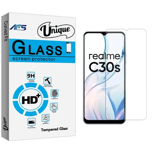 محافظ صفحه نمایش ای اف اس مدل Unique مناسب برای گوشی موبایل ریلمی C30s