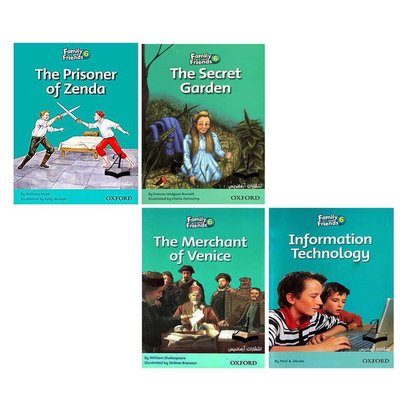 کتاب داستان Family And Friends 6 اثر جمعی از نویسندگان انتشارات آرماندیس چهار جلدی کتاب داستان Family And Friends 6 اثر جمعی از نویسندگان انتشارات آرماندیس چهار جلدی