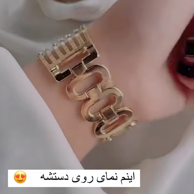 ساعت مچی عقربه ای زنانه مدل دستبندی کد 2