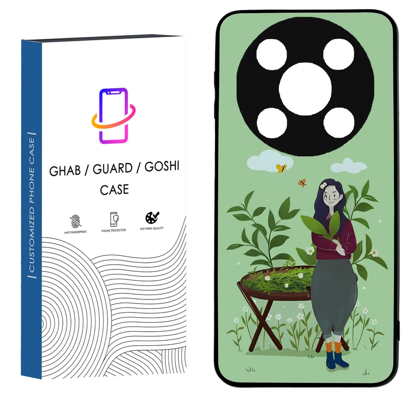 کاور قاب گارد گوشی طرح دخترانه کد 02 - TPU مناسب برای گوشی موبایل وکال V2 / V2 Lite