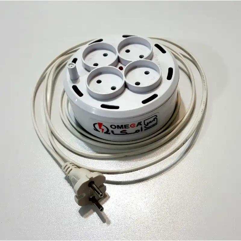 چند راهی برق امگا مدل L301 جمع شو