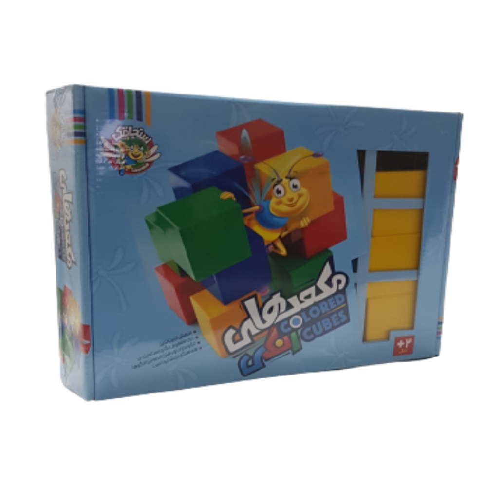 بازی فکری مدل مکعب های رنگی کد ck45