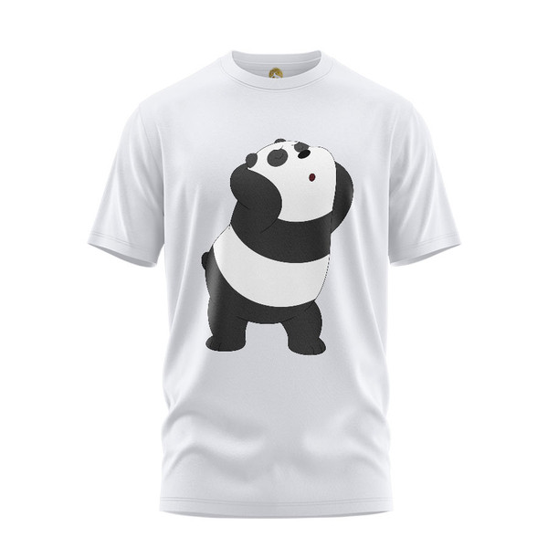 تی شرت آستین کوتاه زنانه هومرو مدل TW094 طرح خرس های کله فندقی