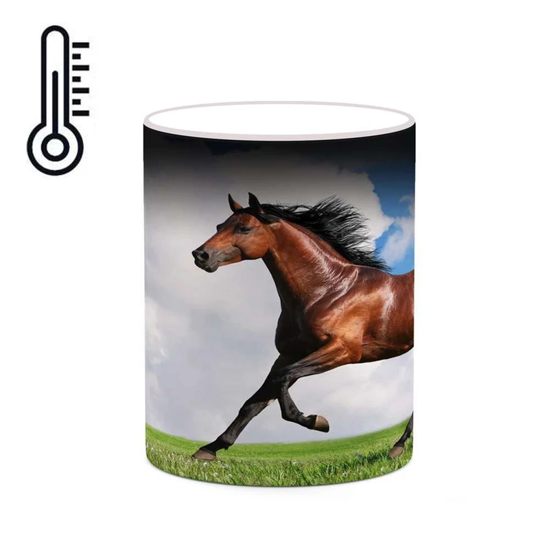 ماگ حرارتی کاکتی مدل اسب کد mgh24155