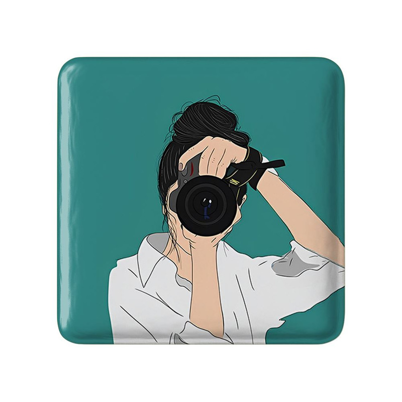 مگنت خندالو مدل مینیمال دخترانه کد 28699