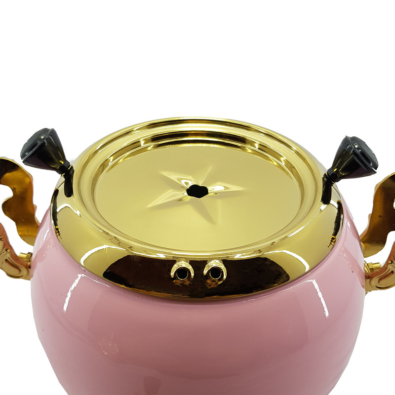 سماور گازی مدل عروس کد bst-11 ظرفیت 6 لیتر