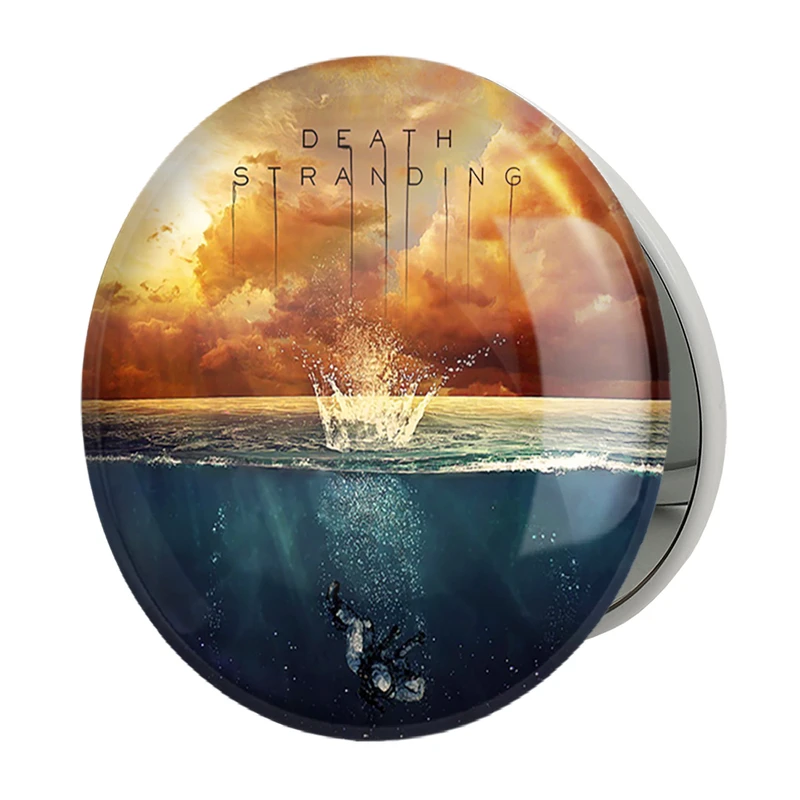 آینه جیبی خندالو طرح بازی دث استرندینگ (Death Stranding) مدل تاشو کد 35085