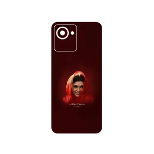 MAHOOT Portrait of an Indian Woman Cover Sticker for Realme C30s
