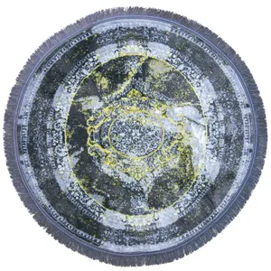 پادری طرح دایره ای کد 1064 سایز 100x100 سانتی متر