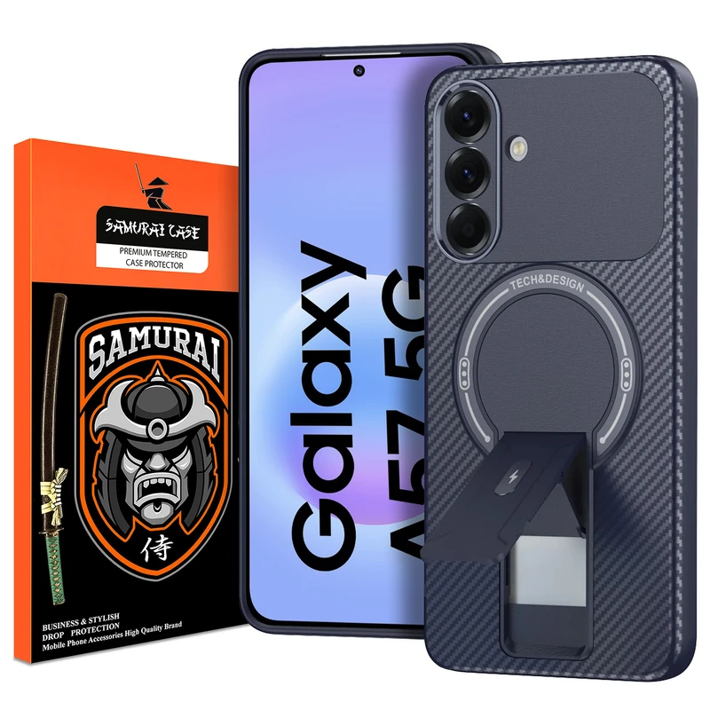 کاور سامورایی مدل Carbon Stand مناسب برای گوشی موبایل سامسونگ Galaxy A57