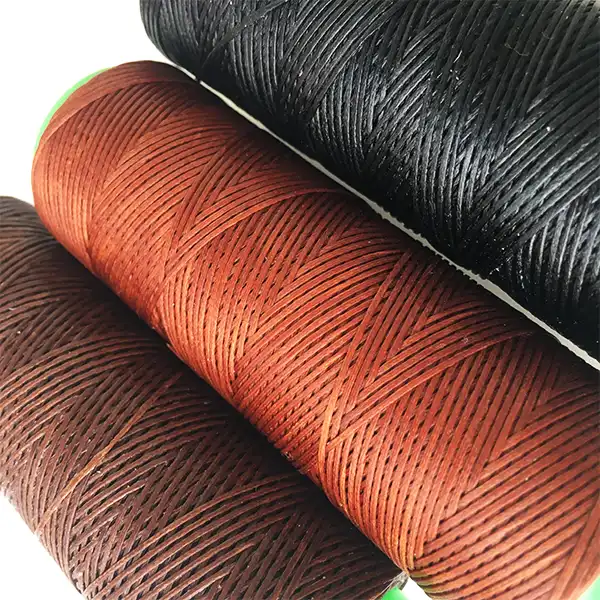 نخ موم دار یوگو سایز 0.6 کد Blk100 طول 100 متر