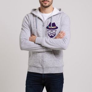 سویشرت مردانه طرح مرد کلاهدار کد F49