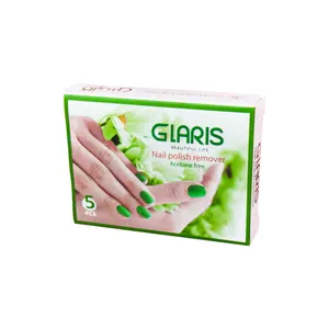 پد لاک پاک کن گلاریس مدل گیاهان معطر بسته 5 عددی