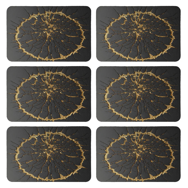 زیربشقابی طرح کلاسیک کد 8804 بسته 6 عددی 