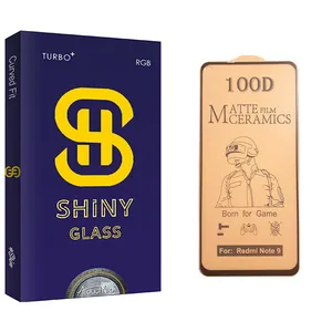 Atouchbo Shiny Glass Ceramics Screen Protector For Xiaomi شیائومی Redmi Note 9