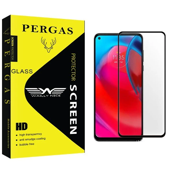محافظ صفحه نمایش شیشه ای وایلی نایس مدل Pergas مناسب برای گوشی موبایل موتورولا Moto G Stylus 5G