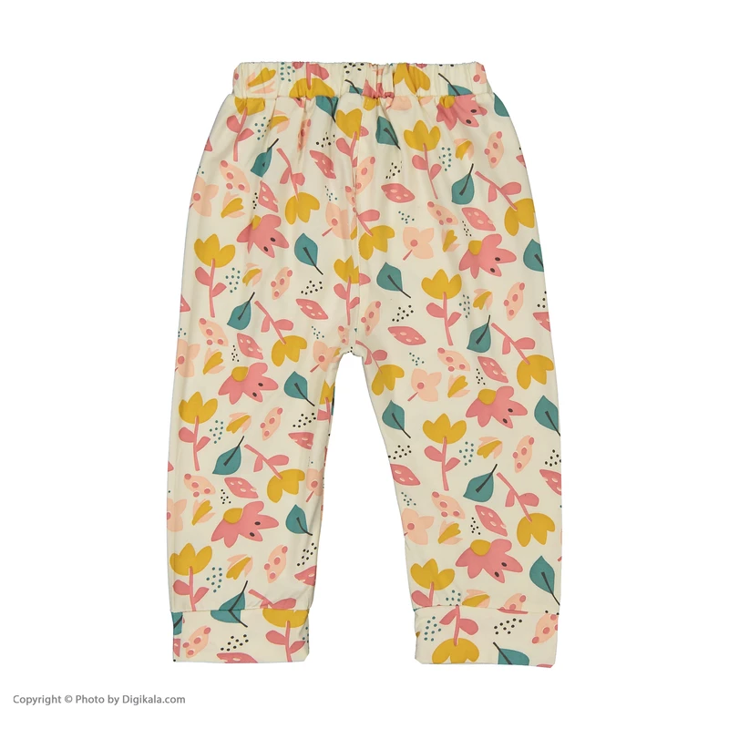 عکس شماره 4 : ست تی شرت و شلوار دخترانه مادر مدل 423-20