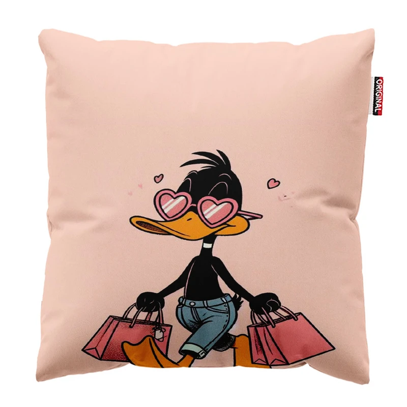 کوسن پاد آفرین مدل اردک کد 1553 سایز 30*30 سانتی متر