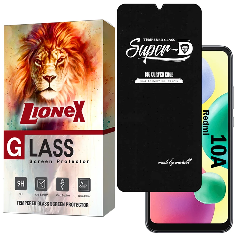 محافظ صفحه نمایش لایونکس مدل SUPERDNL مناسب برای گوشی موبایل شیائومی Redmi 10A