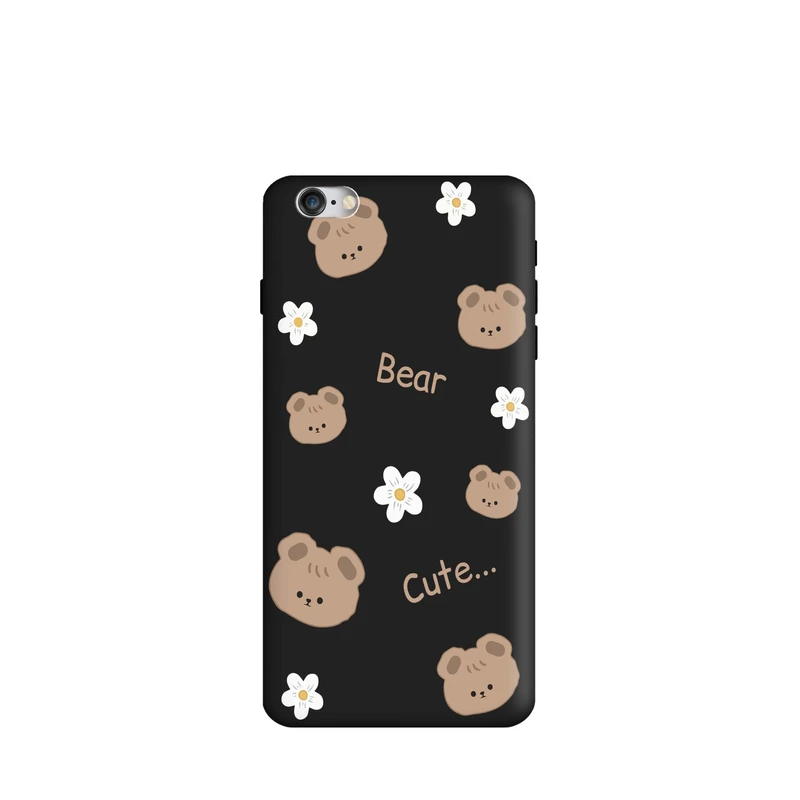 کاور طرح خرس بیر کد f3966 مناسب برای گوشی موبایل اپل iphone 6 / 6s