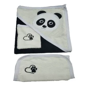 حوله نوزادی 3 تکه طرح پاندا