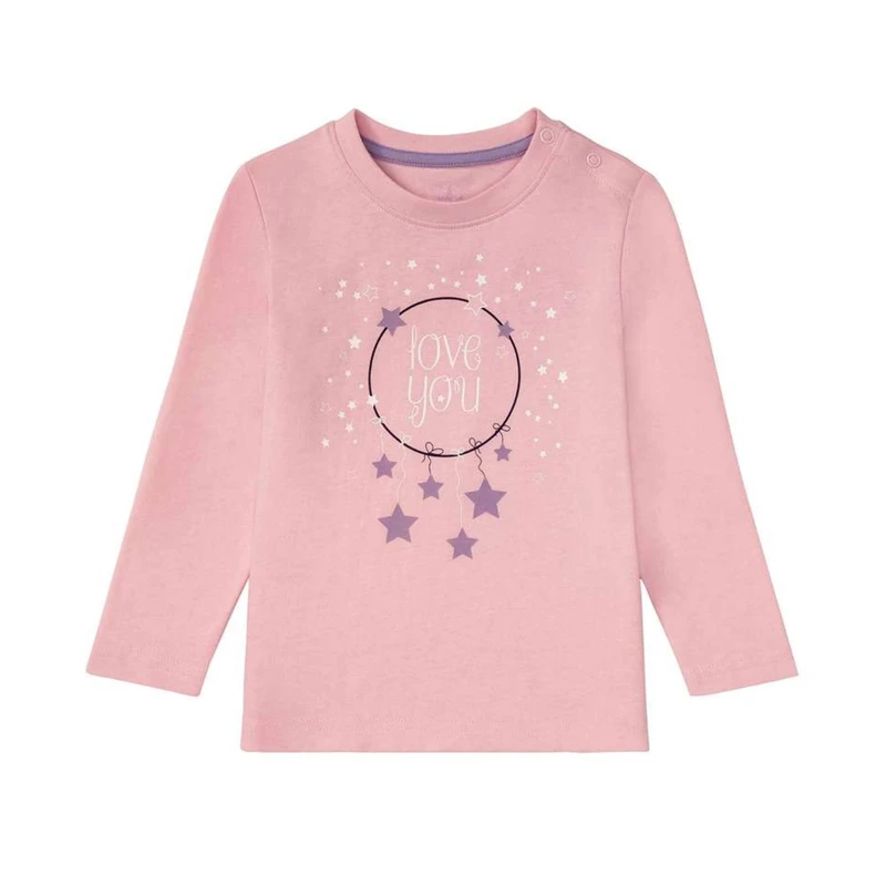 تی شرت آستین بلند دخترانه لوپیلو مدل 4675