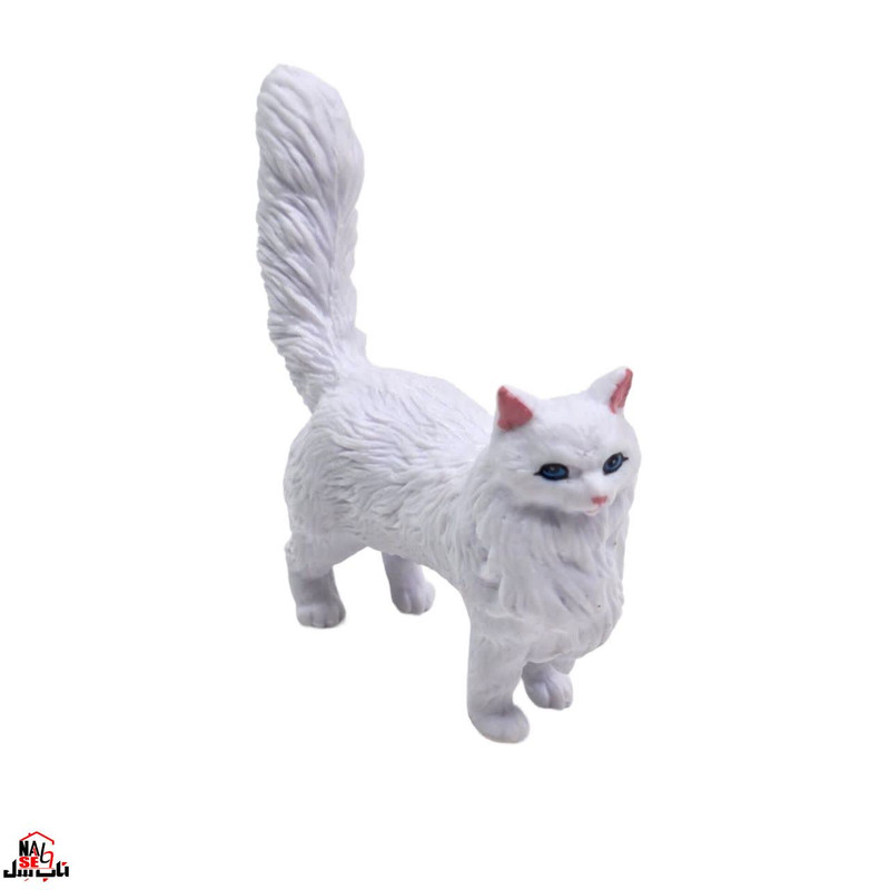 فیگور ناب سل مدل گربه شیر کد LION CAT NAAB012 ارتفاع 8 سانتی متر