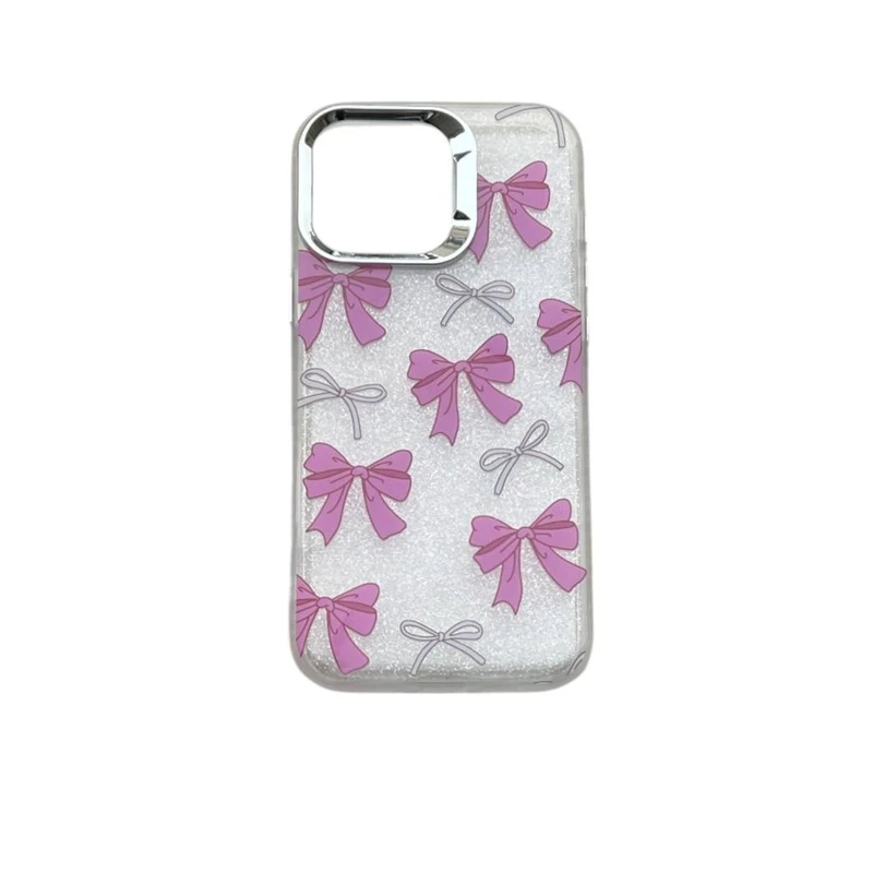 کاور مدل شاین طرح‌پاپیون کد. 3408 مناسب برای گوشی موبایل اپل  Iphone 15 promax