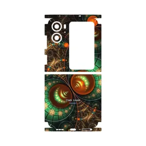 MAHOOT Mathematical Geometric Shape 3-FullSkin Cover Sticker for Oppo Find N2 Flip