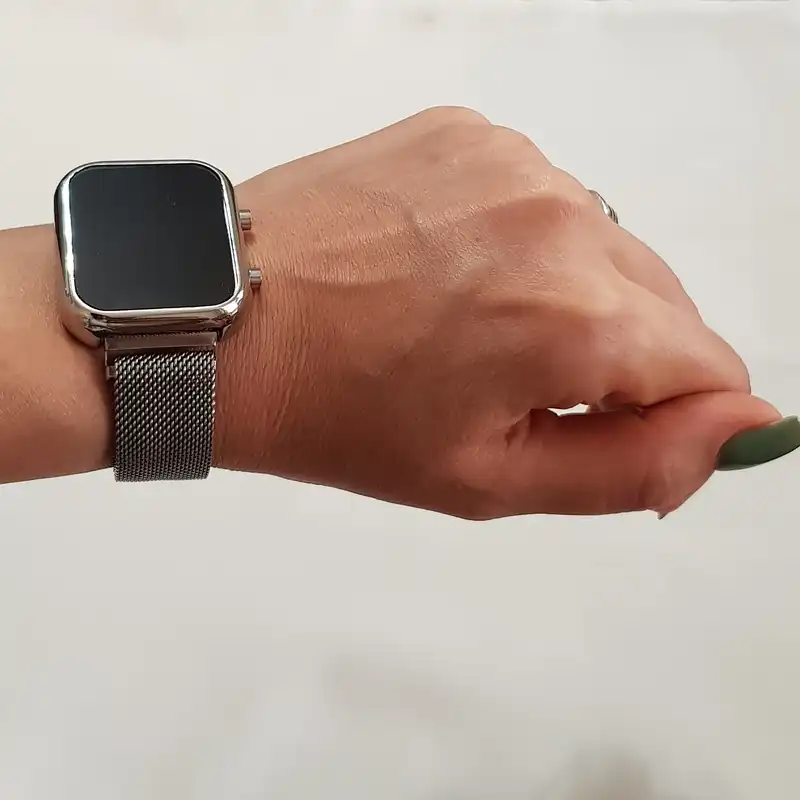 ساعت مچی دیجیتال مدل بند حصیری 3256