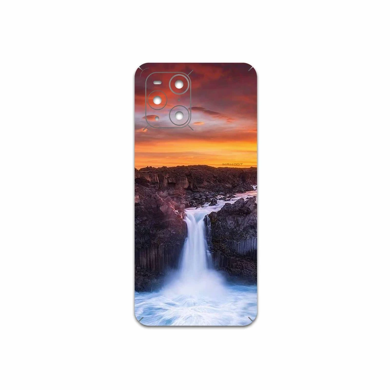 برچسب پوششی ماهوت مدل Waterfall مناسب برای گوشی موبایل اپو Find X3 Pro