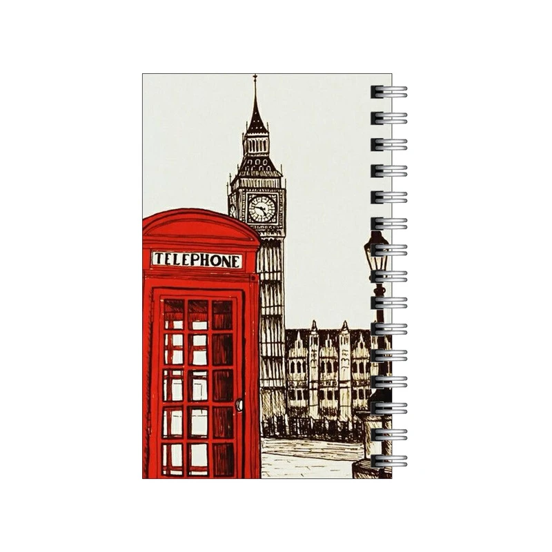دفترچه یادداشت مدل to do list طرح تلفن لندن کد 7020229