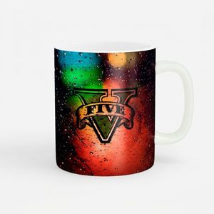 ماگ طرح گیمینگ بازی جی تی ای gta V کد 140
