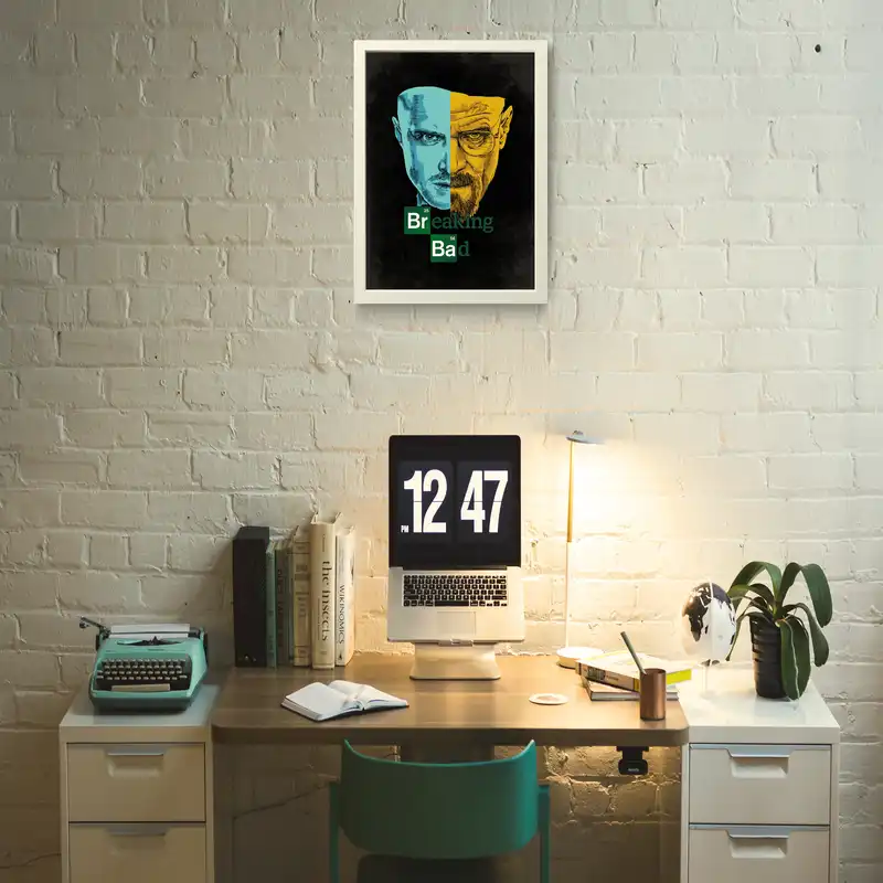 تابلو مدل دکوراتیو برکینگ بد breakking bad