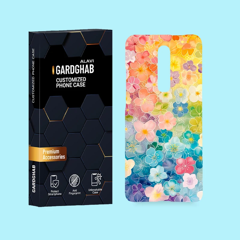 کاور گارد قاب علوی مدل گل مناسب برای گوشی موبایل شیائومی Mi 9T / Mi 9T Pro