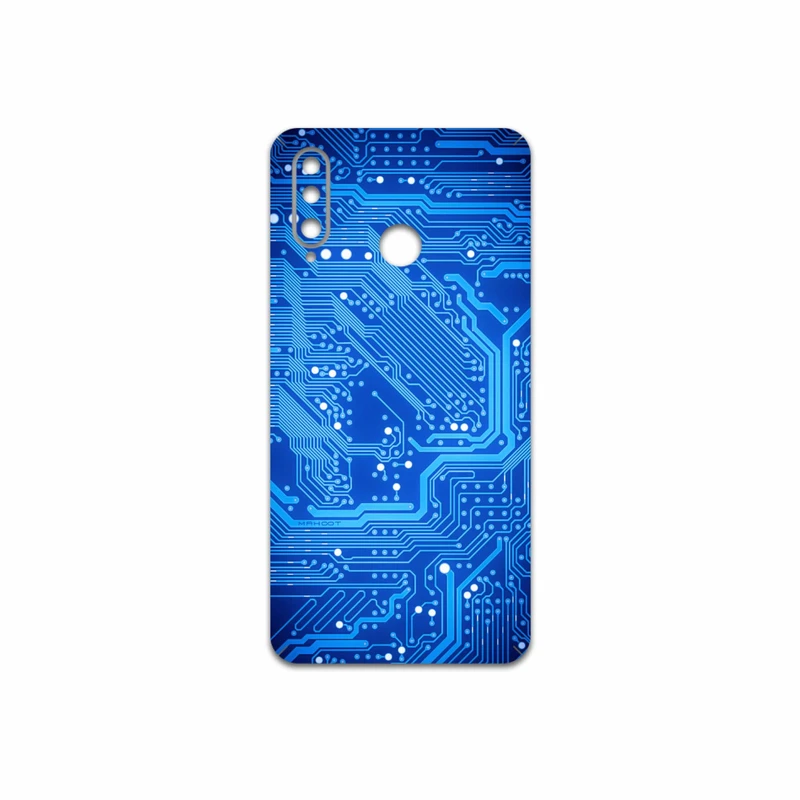 برچسب پوششی ماهوت مدل Blue-Printed-Circuit-Board مناسب برای گوشی موبایل هوآوی P30 Lite (48 MP Camera)