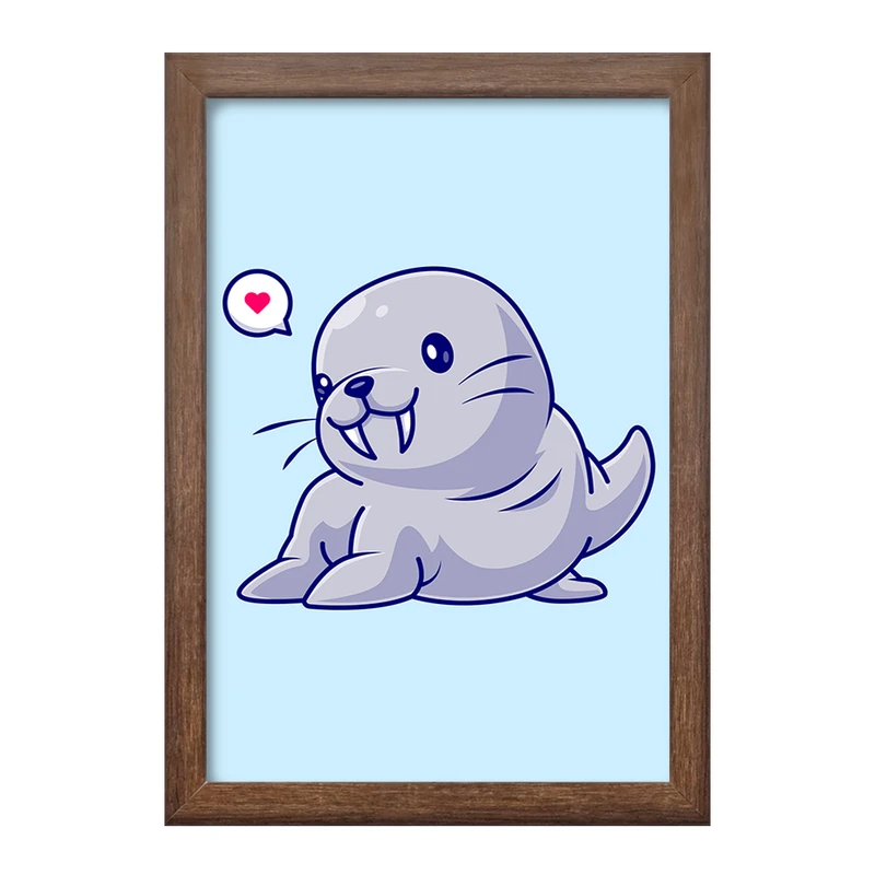 تابلو خندالو طرح حیوانات بامزه فک کد 29678