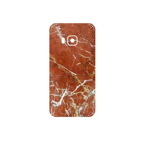 MAHOOT Red Marble Cover Sticker for HTC One S9