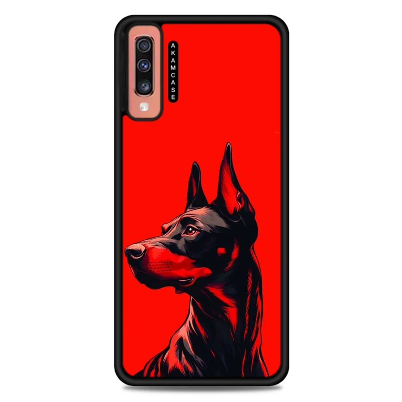 کاور آکام مدل AMC-WSGA70-DOGS-6 مناسب برای گوشی موبایل سامسونگ Galaxy A70