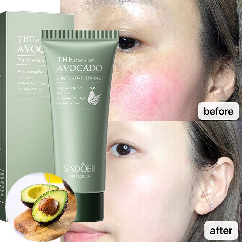 فوم شستشو صورت سادور مدل آووکادو وزن 100 گرم - - 4