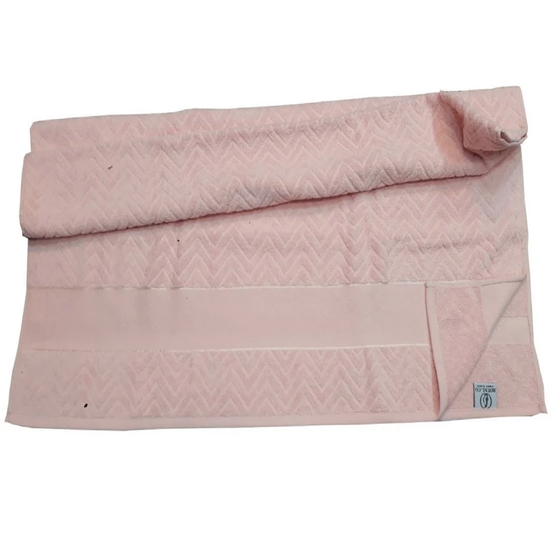 حوله حمام رویال طرح موج سایز 95x155 سانتی متر