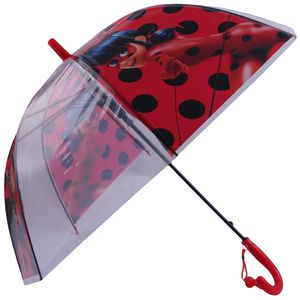 نقد و بررسی چتر بچگانه طرح دختر توت فرنگی کد PJ-110869 توسط خریداران