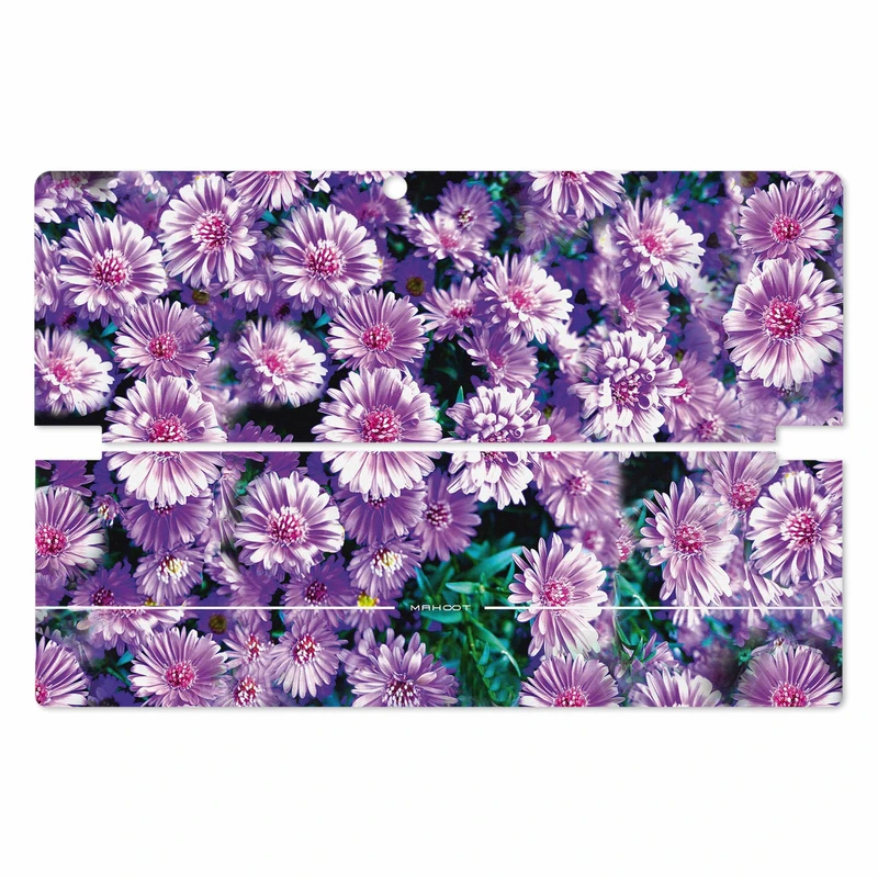 برچسب پوششی ماهوت مدل Purple-Flower مناسب برای تبلت لنوو Miix 510 2016