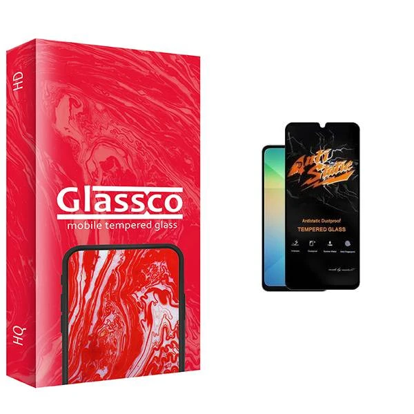 محافظ صفحه نمایش گلس کو مدل CGo1newpkg Antistatic مناسب برای گوشی موبایل سامسونگ Galaxy A06