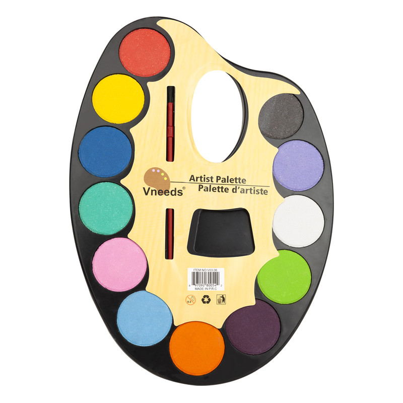 آبرنگ 12 رنگ ونیدز مدل پالتی کد 0BM