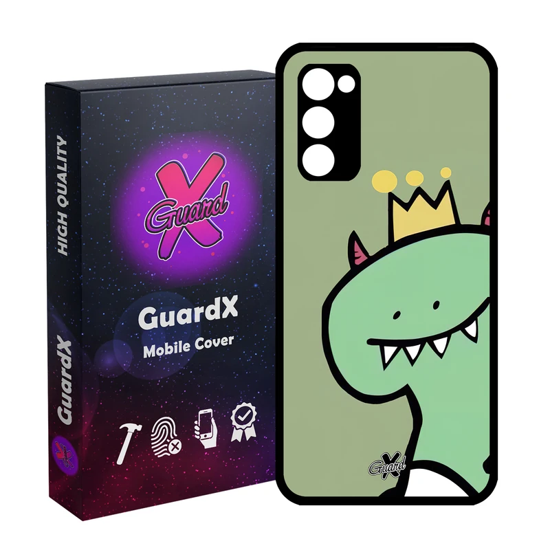 کاور گارد ایکس طرح نقاشی مدل Glass10463 مناسب برای گوشی موبایل سامسونگ Galaxy S20 FE