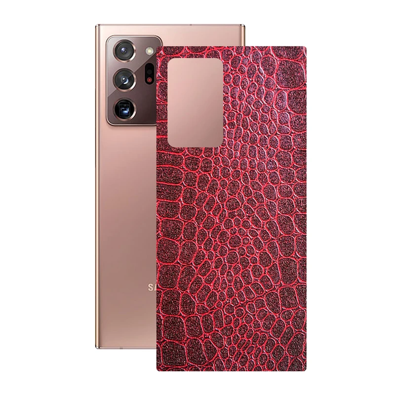 برچسب پوششی ریمکس مدل Leth طرح پوست ماری مناسب برای گوشی موبایل سامسونگ Galaxy Note 20 Ultra