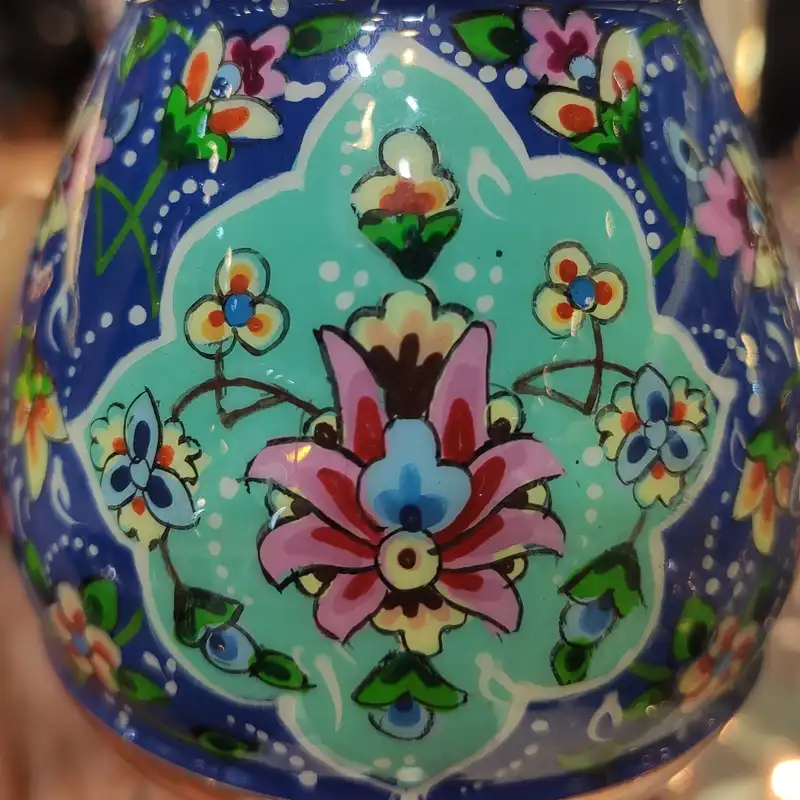 گلدان مسی مدل پرداز کد P012 بسته 2 عددی