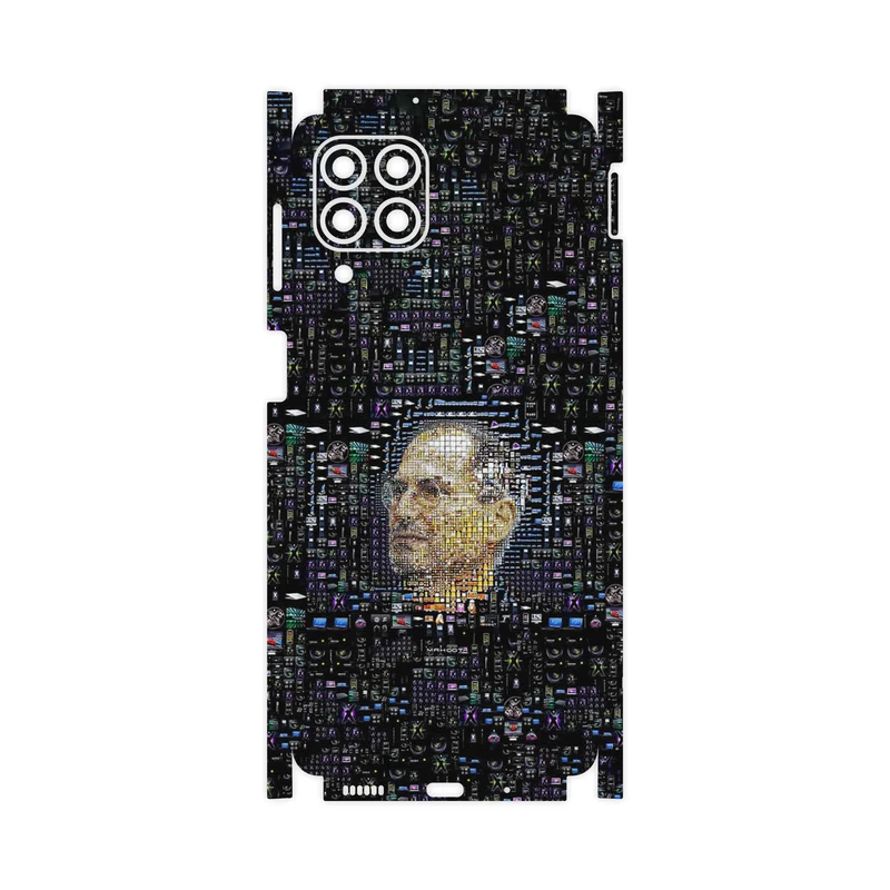 برچسب پوششی ماهوت مدل Collage of Steve Jobs 2-FullSkin مناسب برای گوشی موبایل سامسونگ M53